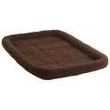 41-Inch Extra Large Chocolate Fleece Pet Bed
