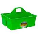 18 x 13-3/4 x 10-Inch Dura Tote Lime Green Plastic Storage Tote Box Organizer