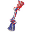 9-Inch Cottonblend Color Rope Small Dog Toy Bone