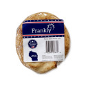 3-Inch Frankly Donut Flavored Dog Chew Peanut Butter