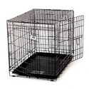 30-Inch 2-Door Wire Pet Crate 0-50-Lb