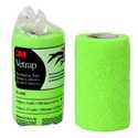 Vetrap Self-Adherent Wrap 4 In X 5 Yd Lime Green