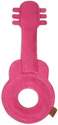 MuttNation Pink Suede Guitar Dog Toy