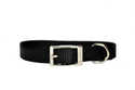 5/8-Inch X 12-Inch Black Nylon Single Layer Dog Collar