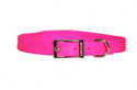 5/8-Inch X 12-Inch Hot Pink Nylon Single Layer Dog Collar