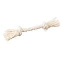 6-Inch 2-Knot Mini White Dental Rope Dog Toy