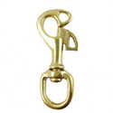 3 1/2 x 3/4-Inch Solid Brass Snap
