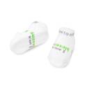 I Am A Blessing White Cotton Blend Infant Sock, 1-Pack, Infant