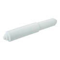 White Plastic Toilet Paper Roller
