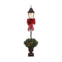 4-Foot Christmas Lamp Post Yard Decoration