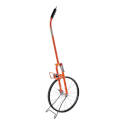 Orange Foldable Measuring Wheel, 9999.9-Foot Measuring Range