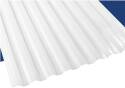 26-Inch, 12-Foot Opal White Corrugated Panel