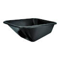 Black Polymer Wheelbarrow Tray For 6-Cu.Ft. Wheelbarrow 