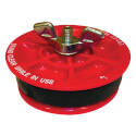 4-Inch Plastic Red Mechanical Test Plug