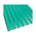 8-Foot X 26-Inch X 0.063-Inch Rain Forest Green Polycarbonate Corrugated Roofing Panel