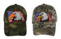 Camouflage Eagle Flag Ball Cap