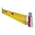 3-Vial 84-Inch Yellow Steel Plate Level 