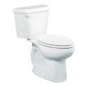 16-1/2-Inch White Vitreous China Round Colony Complete Toilet Kit