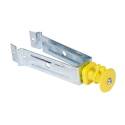 6-Inch Yellow Fi-Shock Chain Link Insulator   