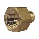 3/4-Inch Dzr Brass Pex Barb X Fnpt Hose To Pipe Adapter