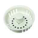 Basket Strainer With Adjustable Post, Plastic