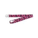 Hy-Ko 2go Lan-115 Lanyard, Nylon, Pink, 5