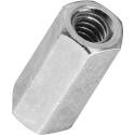#10-24 Thread Steel Zinc Coupling Nut