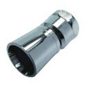 Energy Saver Shower Head, Brass, Chrome