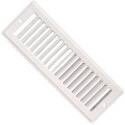Toe Space Grille, Steel, White