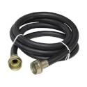 Washing Machine Hose, 3/4-Inch Female X Female Thread, Rubber