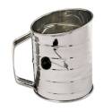 24-Ounce Capacity Stainless Steel Rotary Flour Sifter