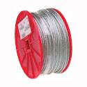 250-Foot X 3/16-Inch Diameter 840-Lb Working Load Limit Galvanized Steel Aircraft Cable  