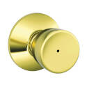 Metal Brass Privacy Door Knob For 1-3/8 To 1-3/4-Inch Thick Door  