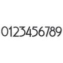 Hy-Ko Fm-6 Architectural Fm-6/2 House Number, Character 2, 6 In H Character, Black Character