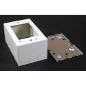 2-Knockout Steel Surface Mounting  Receptacle Box 