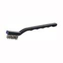 Wire Brush, 7 In Handle Oal, Mini Handle, Stainless Steel Bristle
