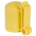 Yellow Fi-Shock Safety Cap And Insulator    