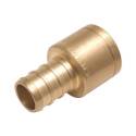 1/2-Inch DZR Brass PEX Barb X Female Sweat Hose To Pipe Adapter
