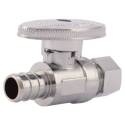 1/2 x 3/8-Inch Brass Body Compression Stop Valve