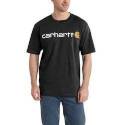 Black Short Sleeve Men's T Shirt, L