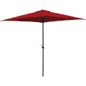 6-1/2-Foot Red Square Canopy Umbrella