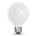 Feit Electric Bpg2540w/950ca/Fil LED Bulb, 120 V, 3.8 W, Medium E26, G25 Lamp, Daylight Light