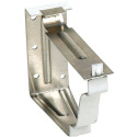 5 x 2 x 4-Inch Galvanized Polyethylene Snap Lok Bracket
