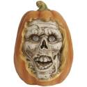 Carved Skeleton Pumpkin