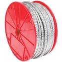 1/8 To 3/16-Inch X 250-Foot Galvanized Vinyl-Coated Cable