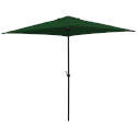 6-1/2-Foot Green Square Canopy Umbrella