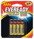 AAA Eveready Gold Alkaline Battery 4-Pack