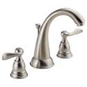 Stainless 2-Handle Windemere Widespread Bathroom Faucet