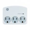 1800 a 3-Outlet White 450 J Surge Protector Tap
