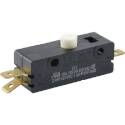 125/250 V Black Plastic/Steel Momentary Switch
